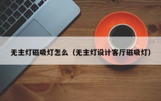 无主灯磁吸灯怎么（无主灯设计客厅磁吸灯）