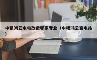 中粮鸿云水电改造哪家专业（中粮鸿云变电站）