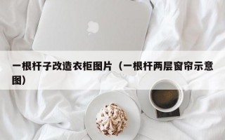 一根杆子改造衣柜图片（一根杆两层窗帘示意图）