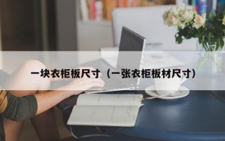 一块衣柜板尺寸（一张衣柜板材尺寸）