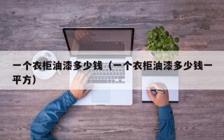 一个衣柜油漆多少钱（一个衣柜油漆多少钱一平方）